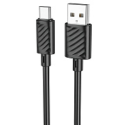 Кабель USB - Type-C Hoco X88 15W 100см 3A  (black)