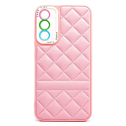 Чехол-накладка - SC318 экокожа для "Samsung SM-A346 Galaxy A34" (light pink)