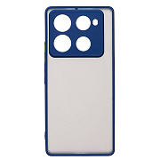 Чехол-накладка - PC041 для "Infinix Note 40 Pro 5G" (dark blue) (230683)