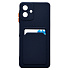 Чехол-накладка - SC337 с картхолдером для "Samsung Galaxy A07 4G" (dark blue) (241634)
