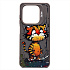 Чехол-накладка - SC335 для "Infinix Hot 40i"  (тигр) (gray) (232940)
