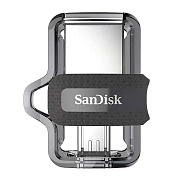 Флэш накопитель USB 128 Гб SanDisk Ultra Android Dual Drive OTG 3.0 (black)