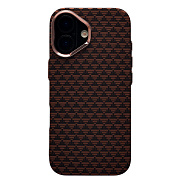 Чехол-накладка Luxo Creative PC для "Apple iPhone 17" (LF127) (brown)