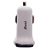 Адаптер Автомобильный Brera CAU2-3A 2USB/5V/3A (white/blue)