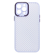 Чехол-накладка - PC077 для "Apple iPhone 14 Pro Max" (light violet)