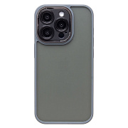 Чехол-накладка - PC090 для "Apple iPhone 15 Pro" (gray) (232223)