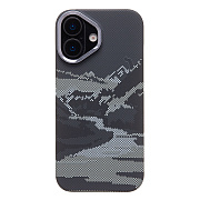 Чехол-накладка - MosBros (PC) для "Apple iPhone 17" (LF40) (тех. уп.) (black) (242697)