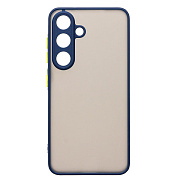 Чехол-накладка - PC041 для "Samsung Galaxy S25" (dark blue) (239010)