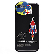 Чехол-накладка - SC247 для "Apple iPhone 7/iPhone 8/iPhone SE 2020" (002) (black)