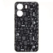 Чехол-накладка Luxo Creative для "Xiaomi Redmi 13C 4G/Poco C65" (141) (black) (238034)