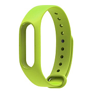Ремешок - WB13 Xiaomi Mi Band 2 силикон на кнопке (регулируемый) (green)