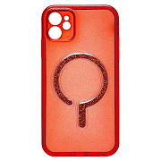Чехол-накладка - SM050 SafeMag для "Apple iPhone 11" (red)