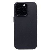 Чехол-накладка - PC091 для "Apple iPhone 16 Pro" (matte transparent/black) (236677)