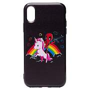 Чехол-накладка - SC221 для "Apple iPhone X/iPhone XS" (004)  (multicolor)