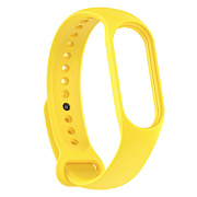 Ремешок - WB13 Xiaomi Mi Band 7 силикон на кнопке (регулируемый) (yellow)