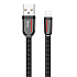 Кабель USB - Apple lightning Hoco U74 12W 120см 2,4A  (black)