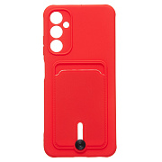 Чехол-накладка - SC304 с картхолдером для "Samsung SM-A057 Galaxy A05s" (red)