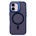Чехол-накладка - SM026 SafeMag для "Apple iPhone 16" (dark blue) (236457)
