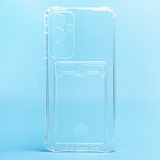 Чехол-накладка - SC276 с картхолдером для "Samsung Galaxy A35" (transparent) (228317)