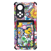 Чехол-накладка - SC284 с картхолдером для "Honor 50/Nova 9" (008) (multicolor)