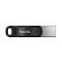 Флэш накопитель USB 64 Гб SanDisk Luxe iXpand USB 3.0 (black/silver)