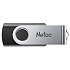 Флэш накопитель USB 256 Гб Netac U505 3.0 (black/silver)
