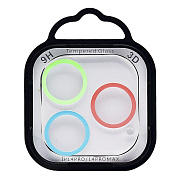 Защитное стекло для камеры - СG07 для "Apple iPhone 14 Pro/14 Pro Max" (1) (multicolor)