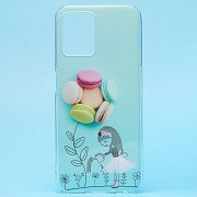 Чехол-накладка - PC069 для "OPPO realme 8i" (mint) (006) (211448)