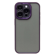 Чехол-накладка - PC090 для "Apple iPhone 15 Pro" (purple) (232221)