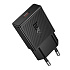 Адаптер Сетевой Hoco N72 Mini PD Type-C 3A/20W (black)