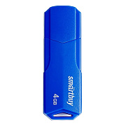 Флэш накопитель USB  4 Гб Smart Buy CLUE (blue) 