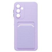 Чехол-накладка - SC337 с картхолдером для "Samsung Galaxy A16 5G" (light violet) (237558)
