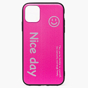 Чехол-накладка - SC201 для "Apple iPhone 11 Pro Max" (pink)