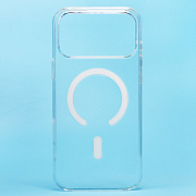 Чехол-накладка - PC Clear Case SafeMag для "Apple iPhone 17 Pro Max" (transparent) (240604)