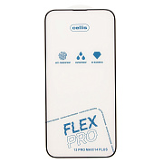 Защитное стекло Full Screen Cellis Flex Pro для "Apple iPhone 13 Pro Max/iPhone 14 Plus" (black) (236364)