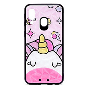 Чехол-накладка - SC150 для "Samsung SM-A405 Galaxy A40" (005) (pink)