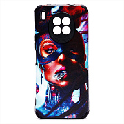 Чехол-накладка - SC310 для "Honor 50 Lite/nova 8i" (006) (black)