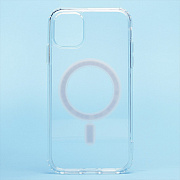 Чехол-накладка - SM006 SafeMag для "Apple iPhone 11" (прозрачный)