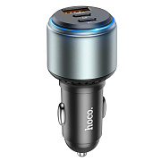 Адаптер Автомобильный Hoco NZ9 Galloper 95W PD65W+QC3.0 2Type-C/USB/5V/3A (black)