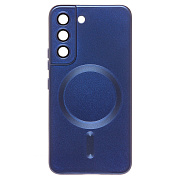 Чехол-накладка - SM020 Matte SafeMag для "Samsung SM-S901 Galaxy S22" (dark blue)