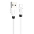 Кабель USB - Type-C Hoco X27 Excellent 12W 120см 2,4A  (white)