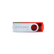 Флэш накопитель USB 4 Гб Exployd 530 (red) 