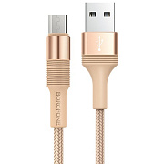 Кабель USB - micro USB Borofone BX21 Outstanding 12W 100см 2,4A  (gold)