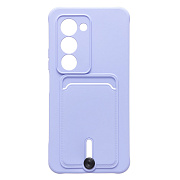 Чехол-накладка - SC304 с картхолдером для "Xiaomi Redmi 15 4G" (light violet)