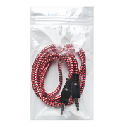 Кабель AUX (папа-папа) - AU110*  100см   (red)