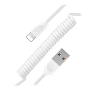 Кабель USB - Apple lightning Remax RC-117i Radiance Pro  100см 2,1A  (white)