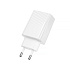 Адаптер Сетевой Borofone BAS76A PD+QC3.0 USB/Type-C 3A/30W (white)