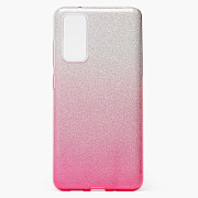 Чехол-накладка - SC097 Gradient для "Samsung SM-G780 Galaxy S20FE" (pink/silver)
