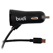 Адаптер Автомобильный budi M8J068M 4USB/5V/8.2A (black)