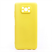 Чехол-накладка Activ Full Original Design для "Xiaomi Poco X3/Poco X3 Pro" (yellow)
